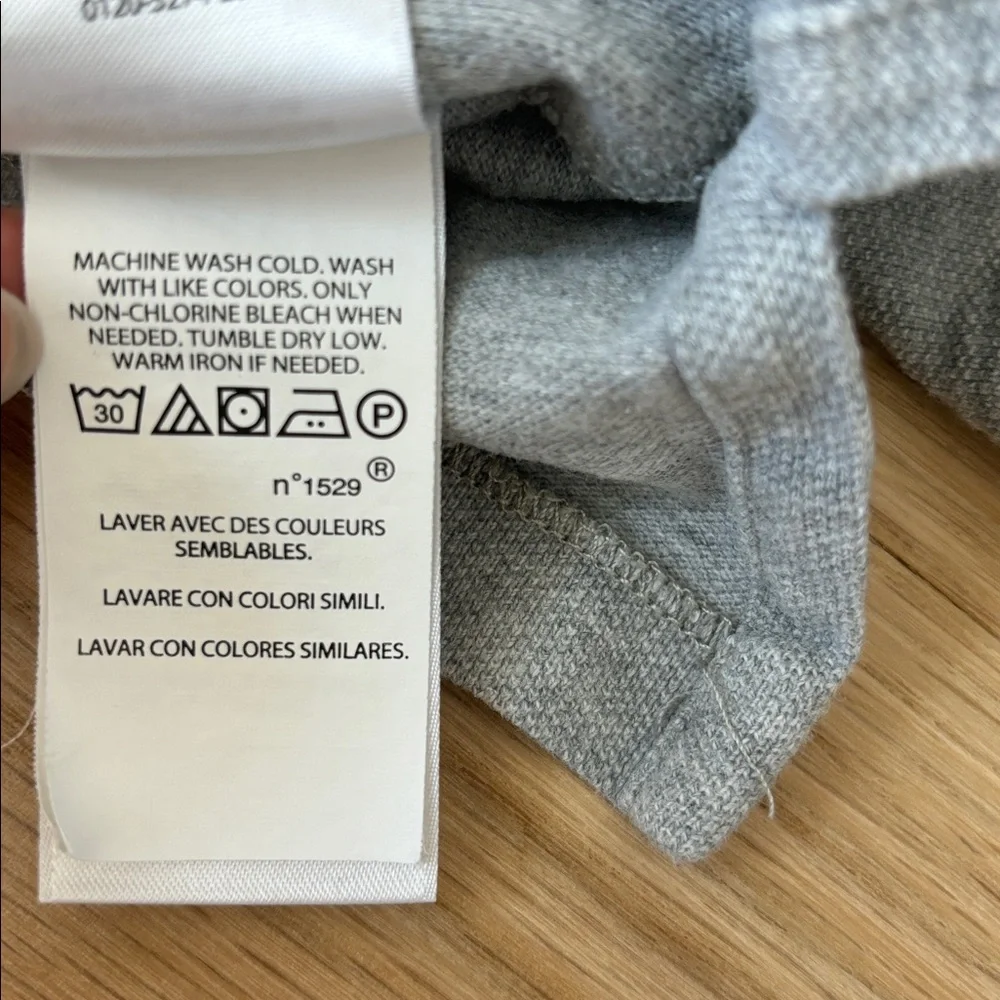 Ralph Lauren Light Gray Kids Polo Shirt